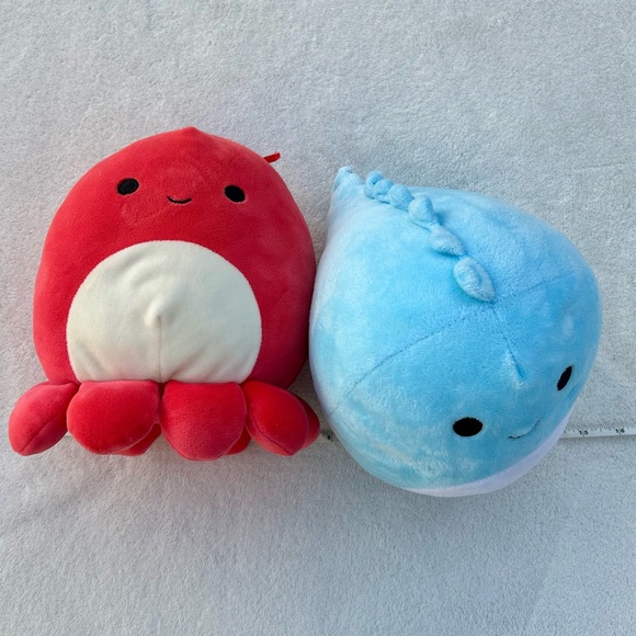 Veronica Octopus squishmallows Bebb Dinosaur Plush Squishmallow - Picture 8 of 8